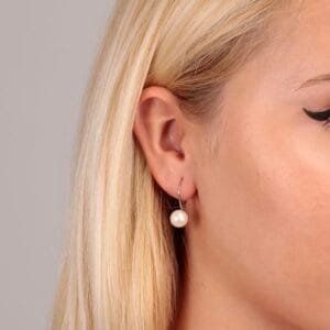 Silver Ohrid Pearl Earrings