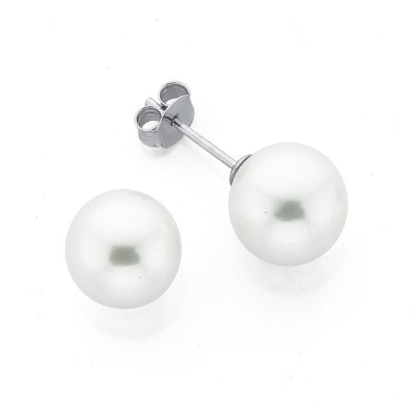 silver 10mm shell based pearl stud earrings 4721055 117278 1