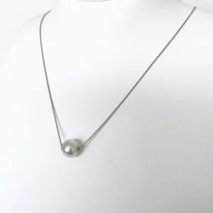 Single Big Ohrid Pearl Necklace