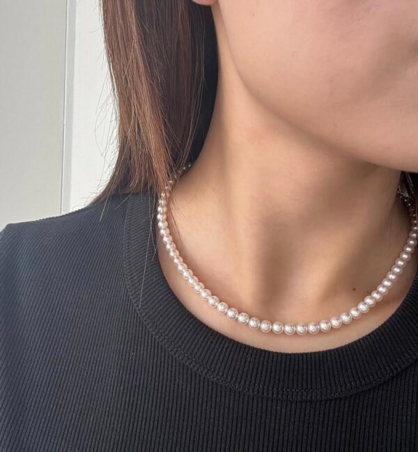 Classic Ohrid Pearls Necklace 6mm