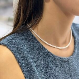 Classic Ohrid Pearls Necklace 5mm