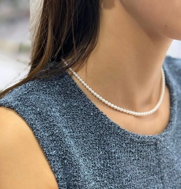 Classic Ohrid Pearls Necklace 5mm