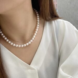 Classic Ohrid Pearls Necklace 8mm