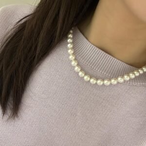 Classic Ohrid Pearls Necklace 9mm