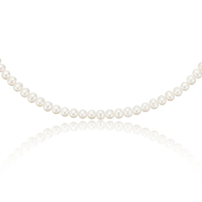 Silver Ohrid Pearls Choker 2 Silver Ohrid Pearls Choker - Image 2